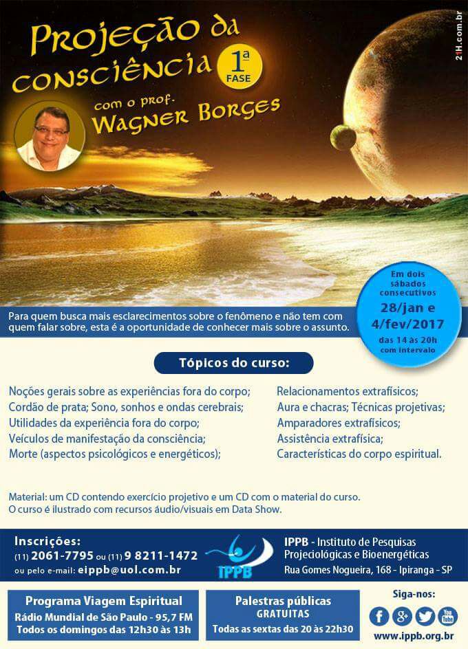 projecao da consciencia no ippb 1a fase janeiro 2017