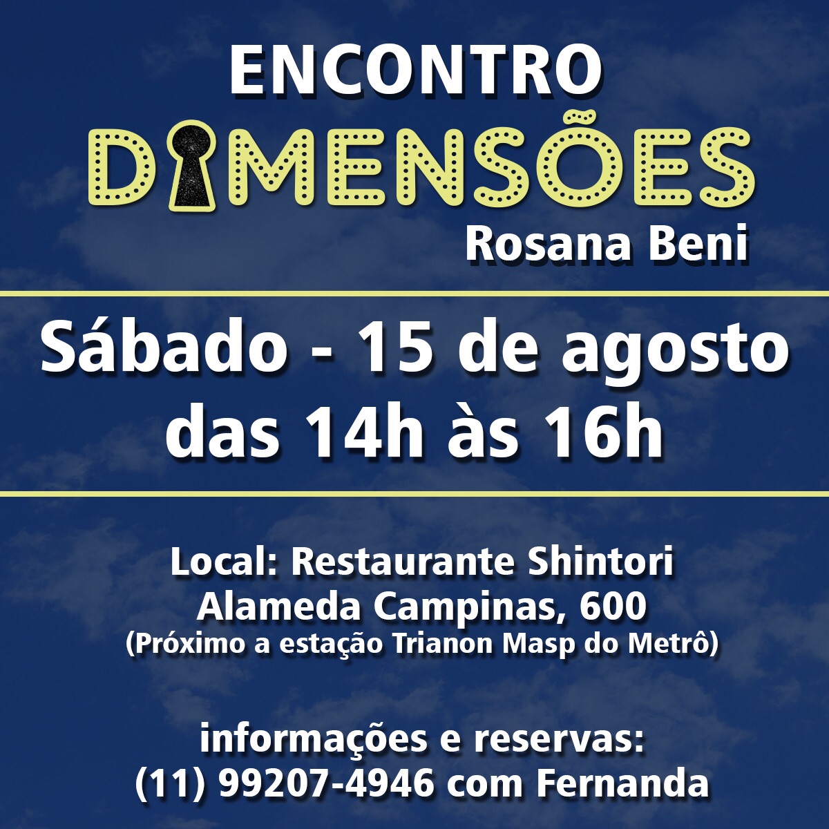Encontro Dimensões em São Paulo