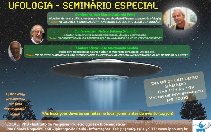 aviso de encontro ufologico no ippb outubro 2016