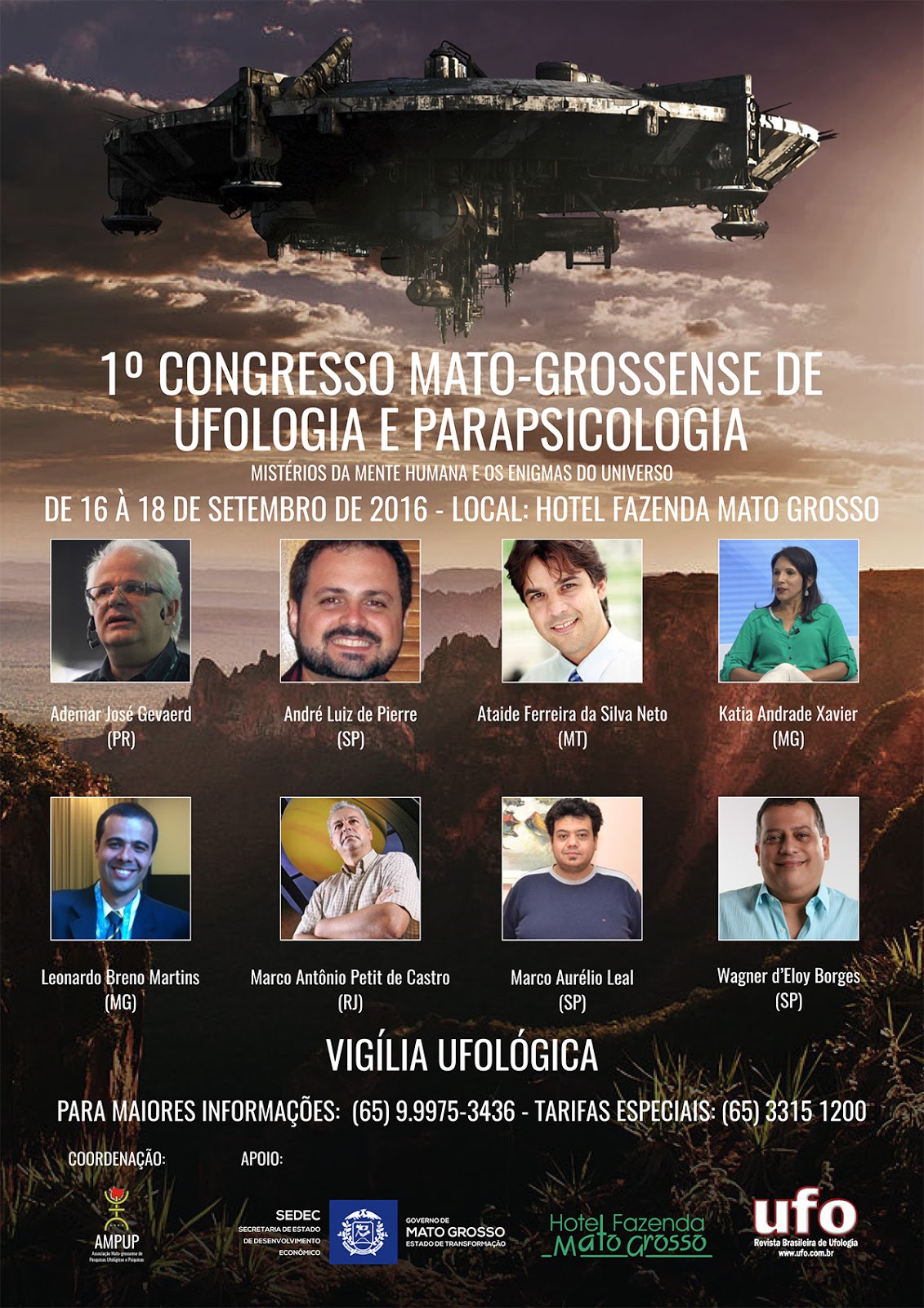 i congresso de ufologia e parapsicologia na cidade de cuiaba