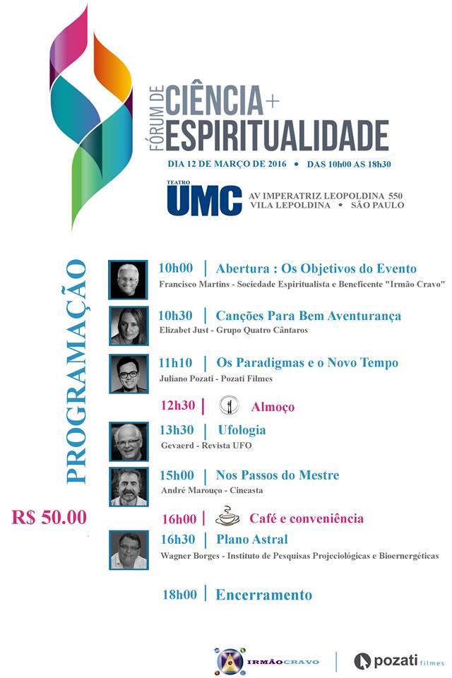 ii forum ciencia espiritualidade