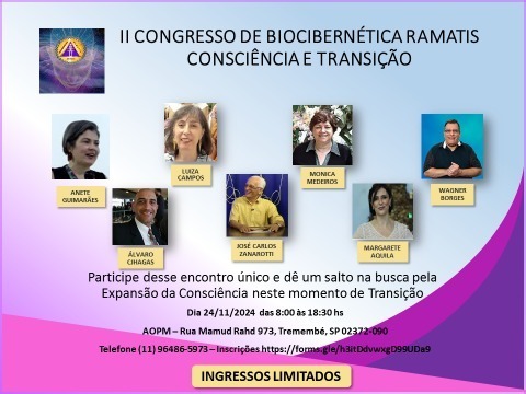 congresso biocibernetica ramatis novembro 2024