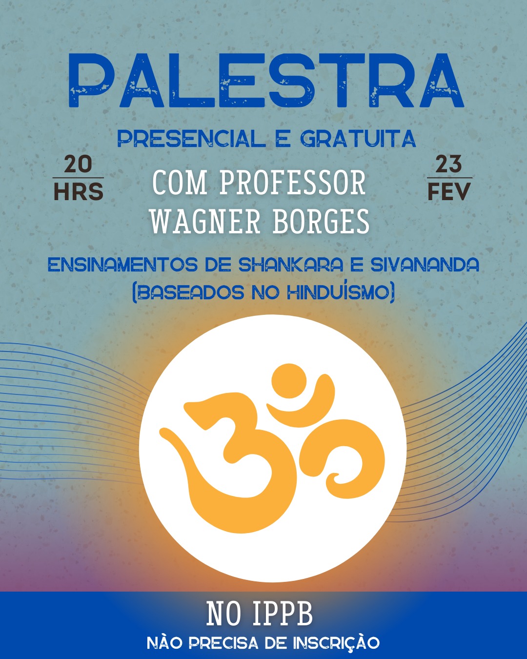 palestra ensinamentos de shankara e sivananda