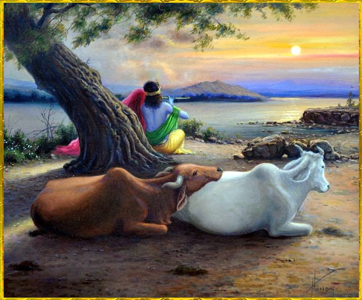 1433 - KRISHNA E A GOPI - UMA LINDA HISTÓRIA DE AMOR